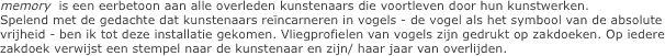memory  is een eerbetoon