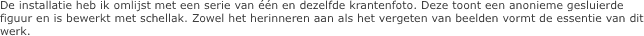 De installatie heb ik omlijst