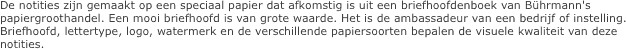 De notities zijn gemaakt op